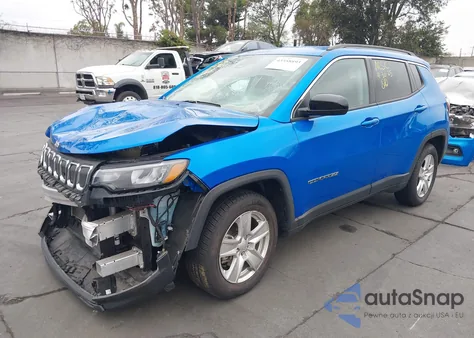 2022 Jeep Compass Latitude Fwd from USA, damaged, VIN 3C4NJCBB9NT155966